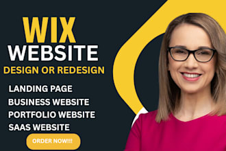 build professional wix website design, redesign wix website and wix online store