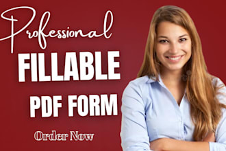create, redesign interactive fillable PDF form in adobe acrobat, adobe indesign
