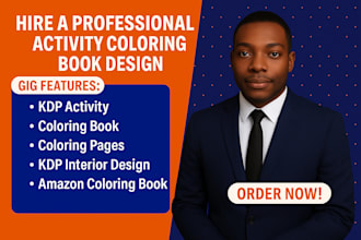 design activity coloring pages for amazon kdp coloring book