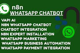 create n8n whatsapp chatbot fix n8n workflows n8n ai agent n8n automation