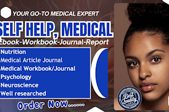 ghostwrite, rewrite, format self help, medical ebook, journals, medical ai ebook