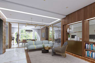do 3d bar lounge reception coffee shop gym kiosk retail shop interior design