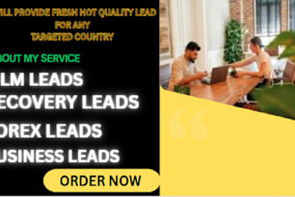 provide fresh crypto forex leads from asia europe and USA