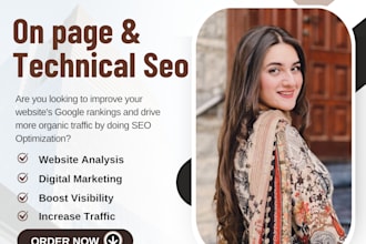 do onpage SEO service for wordpress shopify wix html website