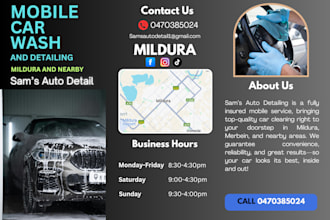 design professional business brochures or flyer for your brand