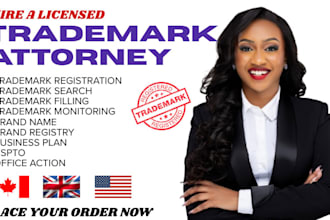 as a lawyer, i will competently complete a trademark registratn in the united st
