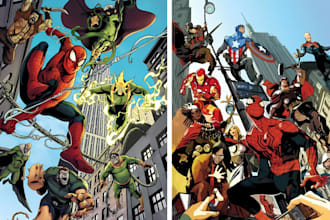 draw superhero comic book comic storyboard cartoon character
