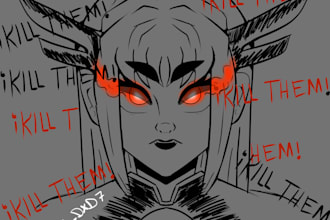 anime and comics ilustration, fan arts