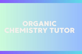 be your chemistry teacher for you and your friends