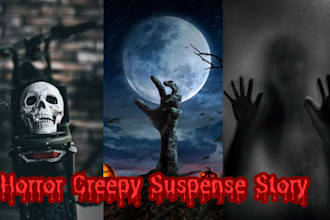 write a horror, scary or mystery story
