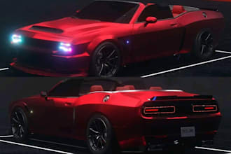 design convert 3d car model car template custom livery 3d model for gta fivem
