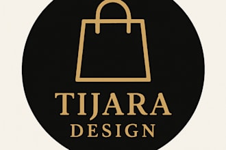 create minimalist and professional design for islamic brands