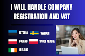 do company registration vat in cyprus, malta, estonia, latvia, lithuania, poland