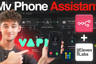 setup ai voice bot gohighlevel CRM twilio studio vapi  retell ai n8n automation