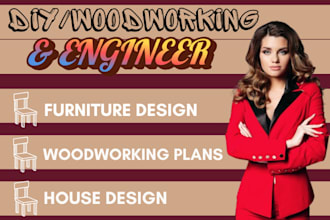 create DIY cnc plan and do woodworking and furniture designs for your projects