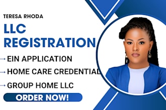 do home care, group home, assisted living home llc registration and obtain ein