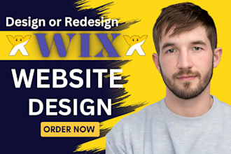design and redesign stunning wix website and wix studio landing page