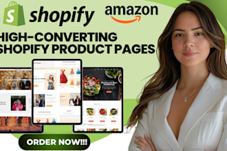 craft high converting shopify product pages professional photos and descriptions