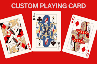 draw custom playing card tarot card poker card game board game tarot card game