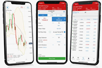 create forex trading app crypto trading app and stock trading app