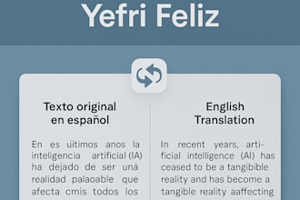 high quality spanish to english translation