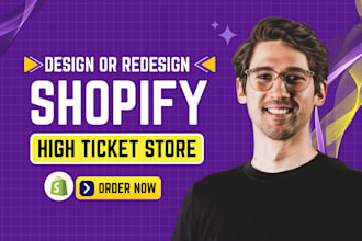 shopify high ticket dropshipping store, multi vendor website, shopify store shop