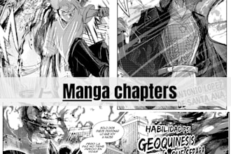 draw a one shot or a manga chapter for you