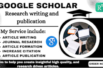 publish research article in a peer view google scholar journal citation
