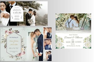 design wedding anniversary  invitation card