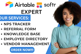 airtable, vendor management, employee directory, knowledge base, refferal form