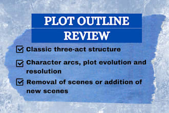 edit your novel plot outline