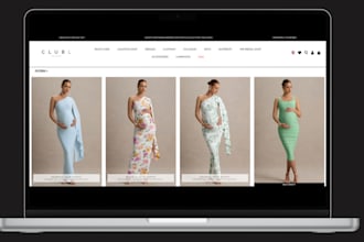design pregnancy wear shopify store maternity clothes baby care clothing website