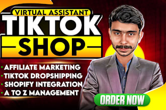 be your tiktok shop virtual assistant or store manager