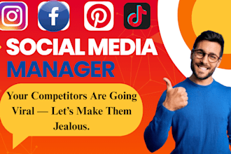 be social media ads manager instagram linkedin management content creator reels