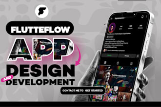 build flutterflow app api integration firebase, figma, api