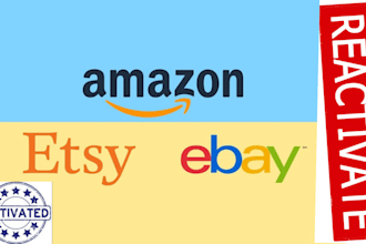 appeal your amazon, ebay, and etsy account deactivation and suspension