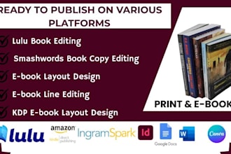 format vellum kdp book manuscript, edit lulu smashwords book, do indesign ebook