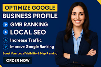 optimize google my business profile for local seo and gmb map ranking