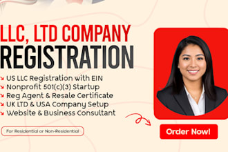 do US llc registration and ein for US and non US resident