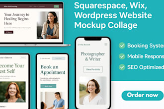 design squarespace website booking website coaching website edit squarespace wix