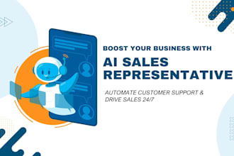 integrate b2b b2c ai sales representative ai sales closer to your website