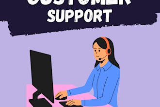 provide professional chat and email customer support
