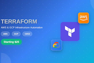 setup AWS or gcp infrastructure using terraform with best practices