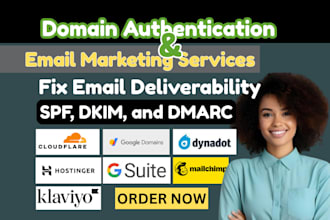 setup spf dmarc dkim dynadot hostinger gsuite to improve email deliverability