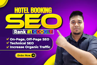 do hotel booking SEO to rank your website on google