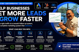 create a google ads lead generation funnel with CRM setup