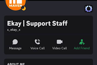 be your discord moderator, chatter, and community manager