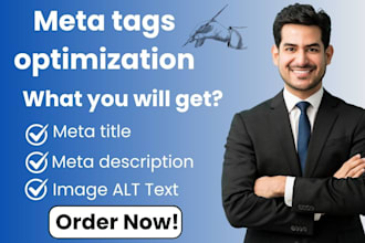 write title tags and meta descriptions for your website
