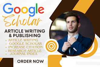 write and publish research journal for peer review indexing on google scholar