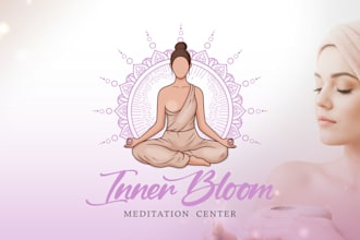 design modern, minimal, boho, and feminine hand drawn logo in 24 hours